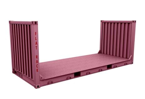 20' Collapsible Flat Rack